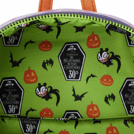 Nightmare Before Christmas Scary Teddy Mini Backpack By Loungefly